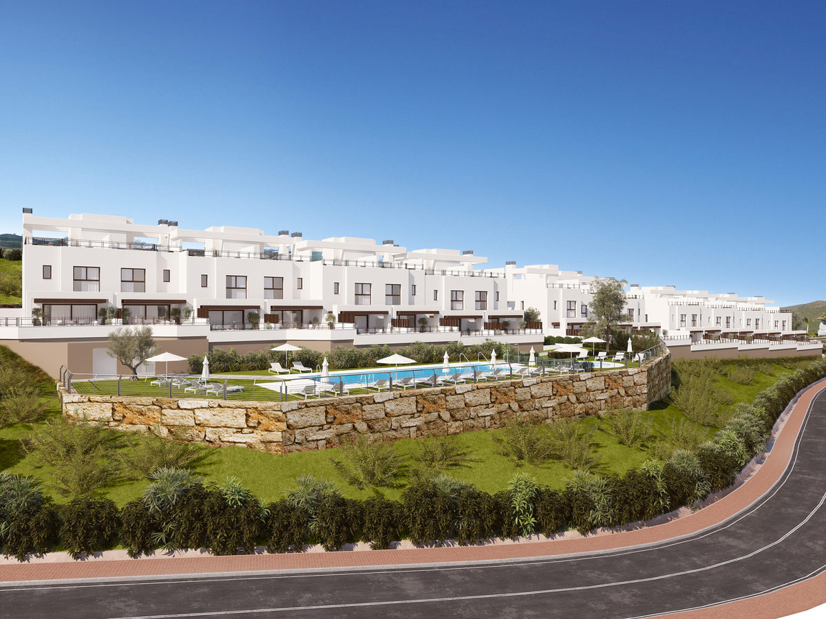 3-Bed Luxurious Townhouses with Panoramic views at La Cala Golf Resort Mijas 