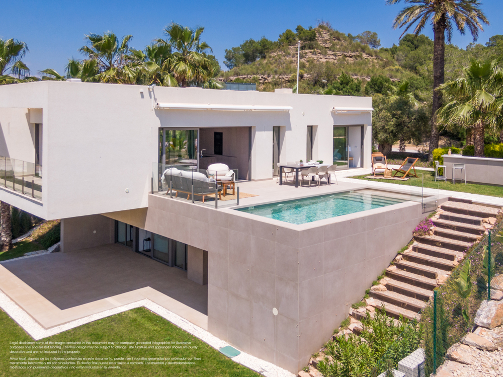 3-Bed Villas in Las Colinas Golf - Contemporary Mediterranean Elegance 