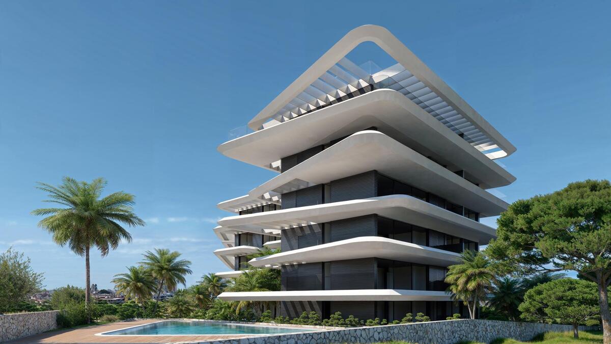 New build, 3 bedroom, 2 bathroom apartment in Estepona