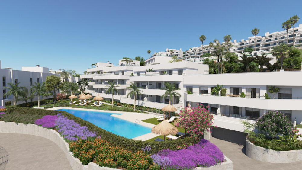 2-3-Bed Apartments on the Golden Mile of Estepona