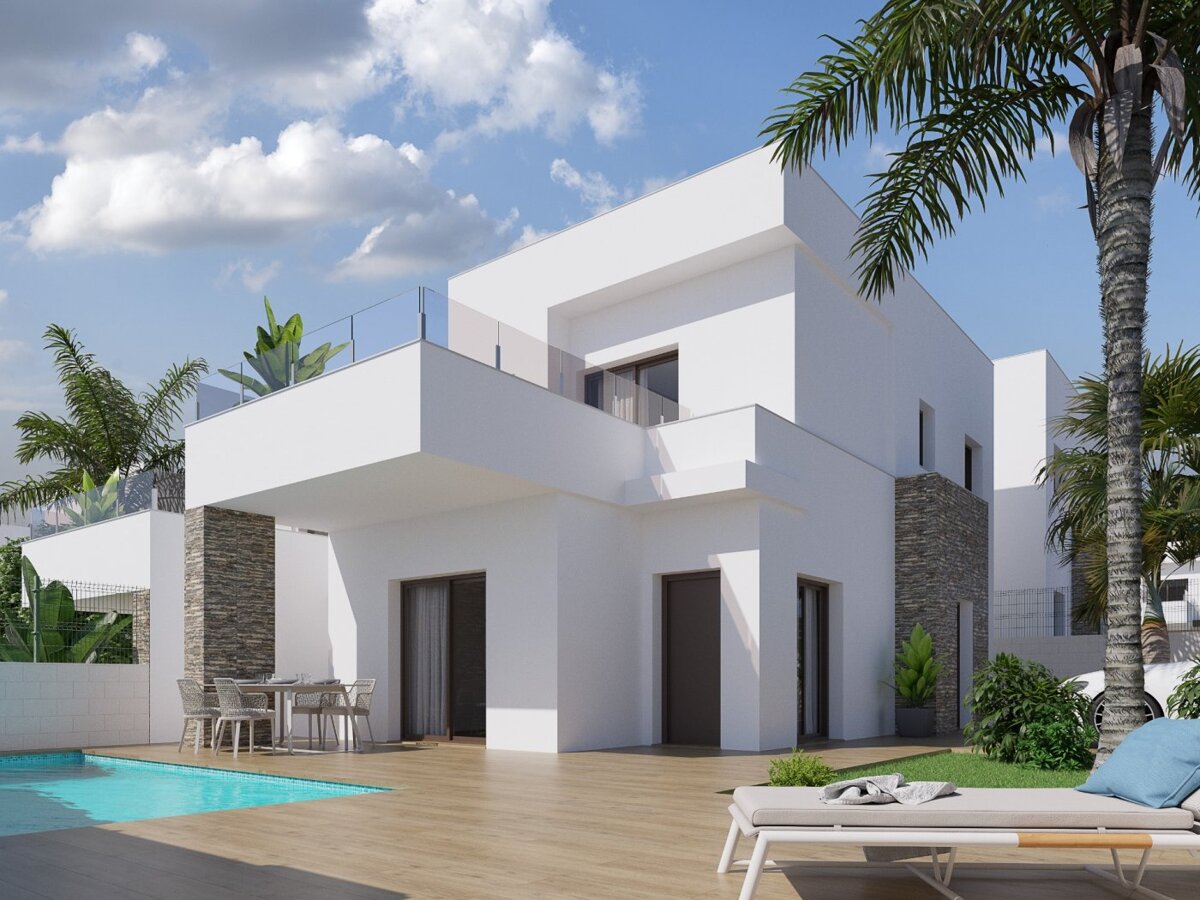 New build, 3 bedroom, 3 bathroom villa in Orihuela