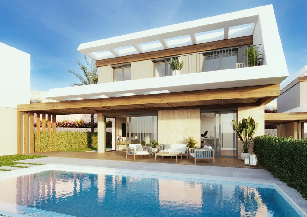 2-3-Bed Villas in Polop with Bay-view